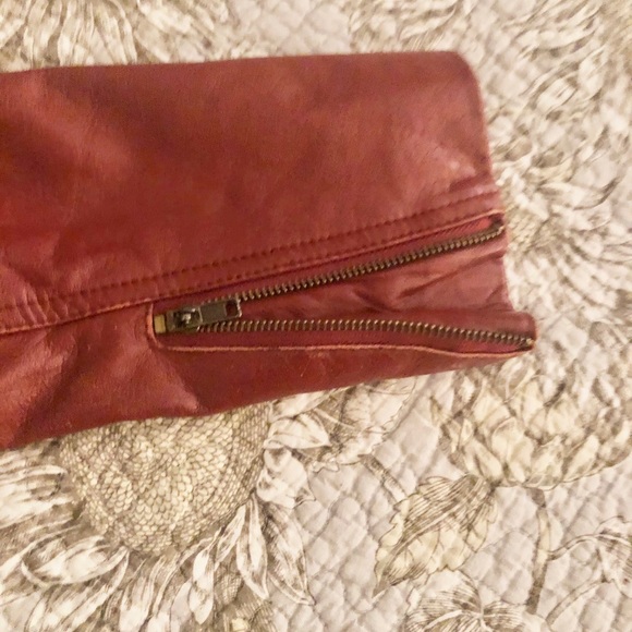 Red Vintage Italian Leather Jacket - Picture 9 of 11